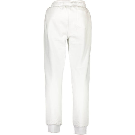 La Martina Bianco Cotton Men's Track Pant La Martina