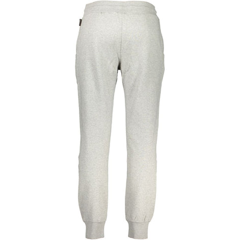 Napapijri Gray Cotton Men's Sweatpants Napapijri
