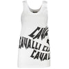 Cavalli Class White Cotton Women Tank Top Cavalli Class