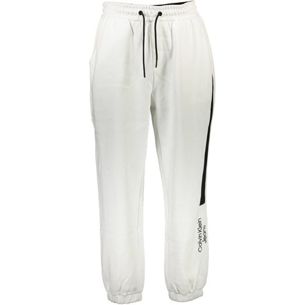 Calvin Klein White Cotton Men's Sport Trouser Calvin Klein