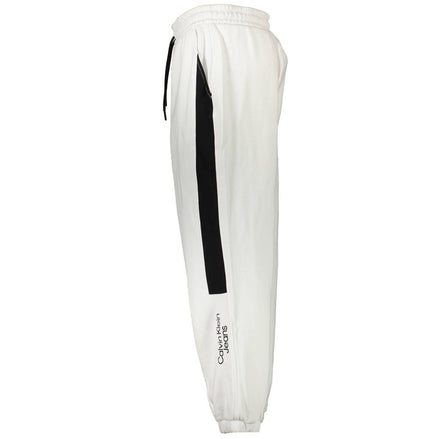 Calvin Klein White Cotton Men's Sport Trouser Calvin Klein