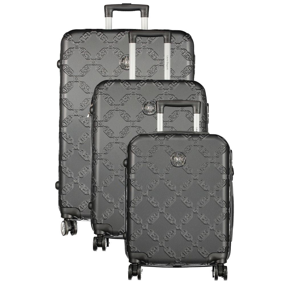 Laura Biagiotti Black Polyethylene Luggage And Travel Laura Biagiotti