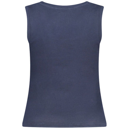 Tommy Hilfiger Blue Cotton Tank Top Tommy Hilfiger
