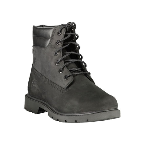 Timberland Nero Leather Women Ankle Boot Timberland