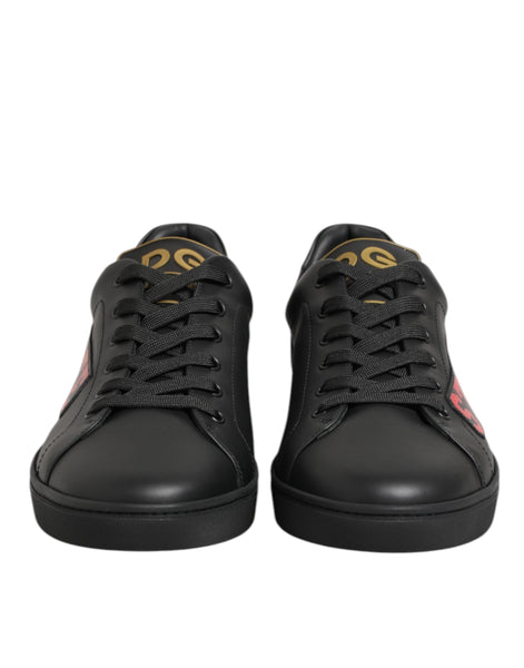 Dolce & Gabbana Black Street Life Low Top Men Sneakers Shoes Dolce & Gabbana