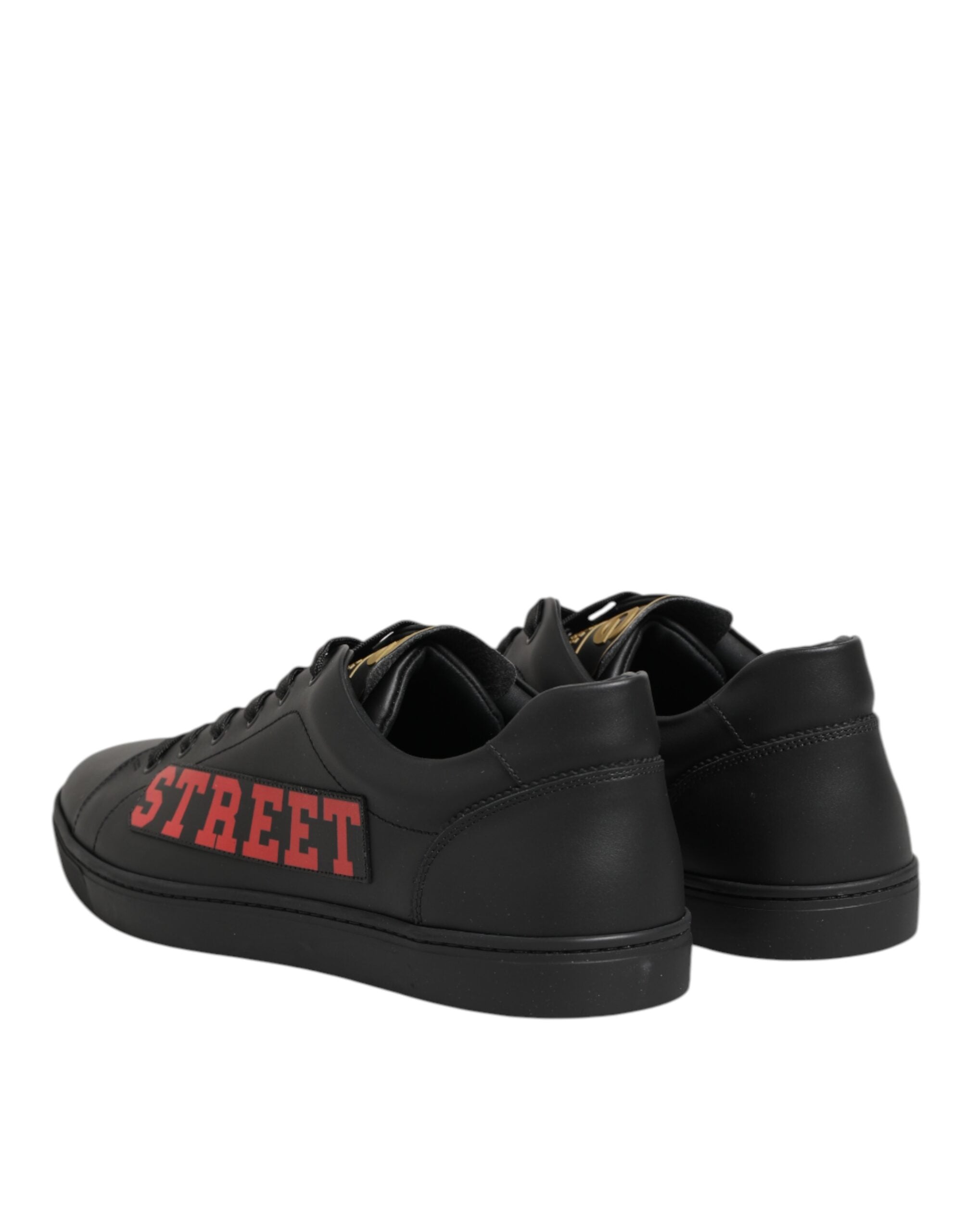 Dolce & Gabbana Black Street Life Low Top Men Sneakers Shoes Dolce & Gabbana