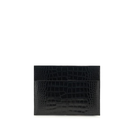 Tom Ford Black Leather Clutch Bag Tom Ford