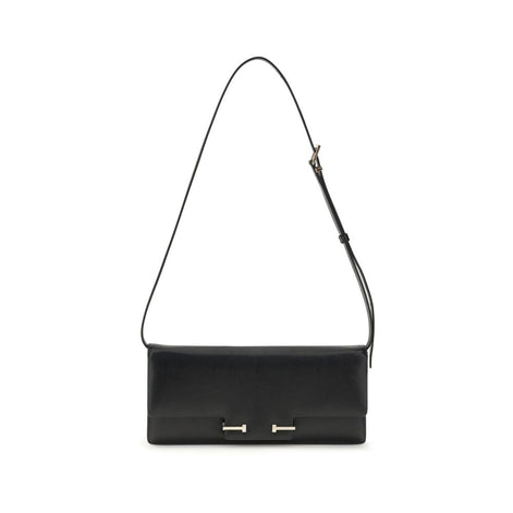 Tom Ford Black Leather Shoulder Bag Tom Ford