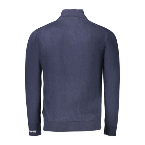 Pepe Jeans Blue Cotton Men Sweater Pepe Jeans