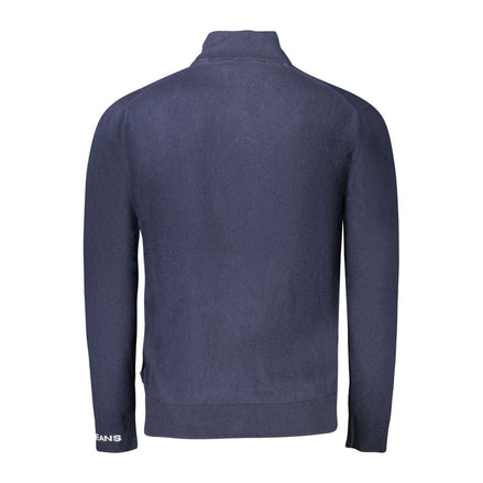 Pepe Jeans Blue Cotton Men Sweater Pepe Jeans