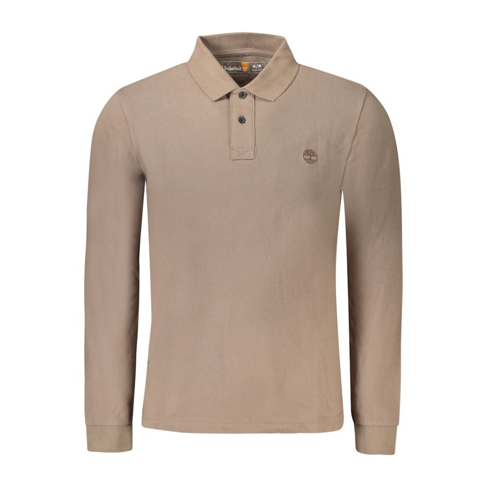 Timberland Marrone Cotton Men Polo Shirt Timberland