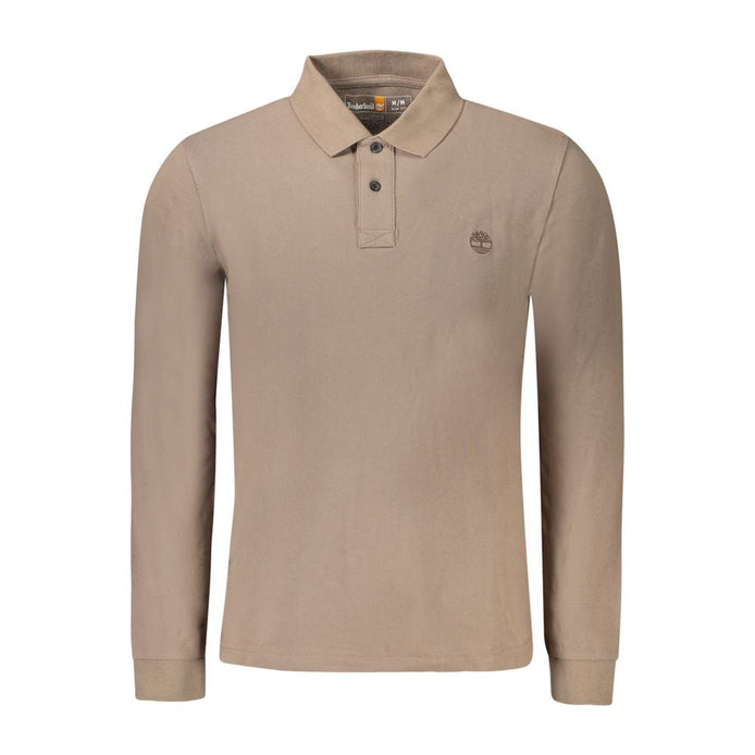 Timberland Marrone Cotton Men Polo Shirt Timberland