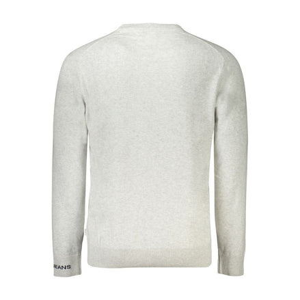 Pepe Jeans Grigio Cotton Mens Sweater Pepe Jeans