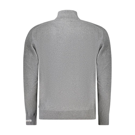 Pepe Jeans Grigio Cotton Men Sweater Pepe Jeans