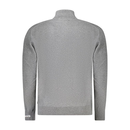 Pepe Jeans Grigio Cotton Men Sweater Pepe Jeans