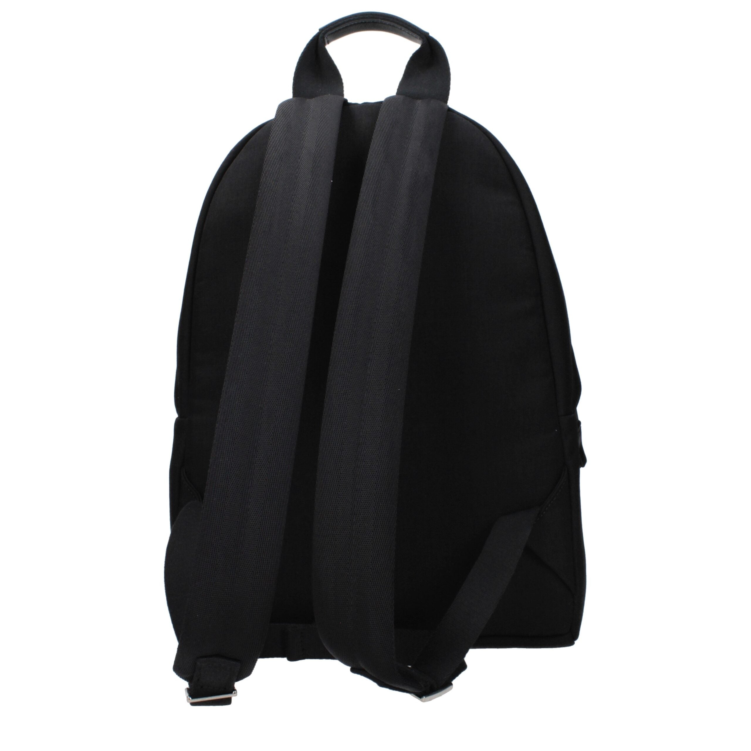 Palm Angels Black Fabric Backpack Palm Angels