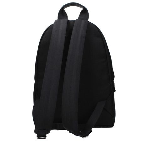 Palm Angels Black Fabric Backpack Palm Angels