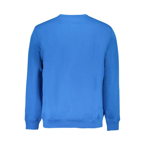 Tommy Hilfiger Blue Cotton Men Sweater Tommy Hilfiger