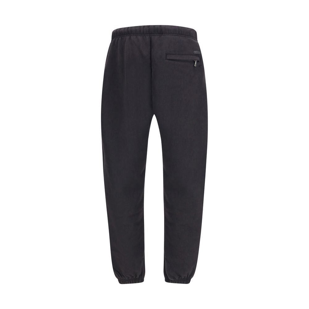 Dolce & Gabbana Black Cotton Joggers (Workout Pants) Dolce & Gabbana