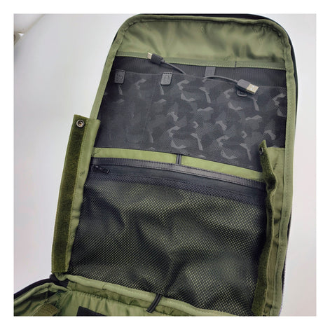 Piquadro Gray Fabric Backpack Piquadro