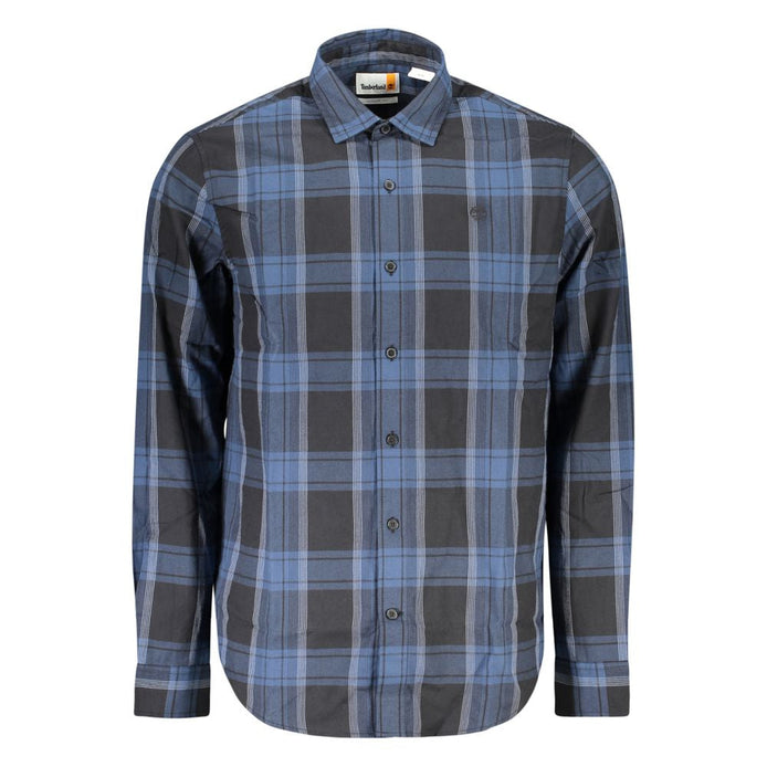 Timberland Blue Cotton Men's Shirt Timberland