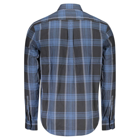 Timberland Blue Cotton Men's Shirt Timberland