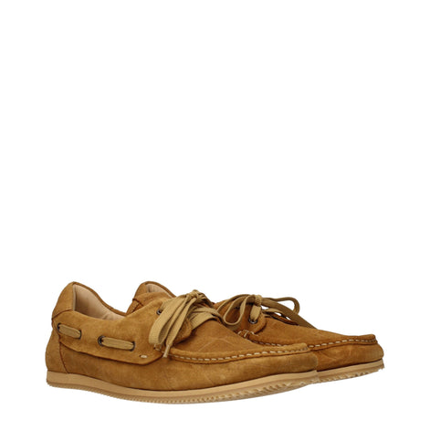 Jacquemus Brown Leather Slip-On Loafers Jacquemus
