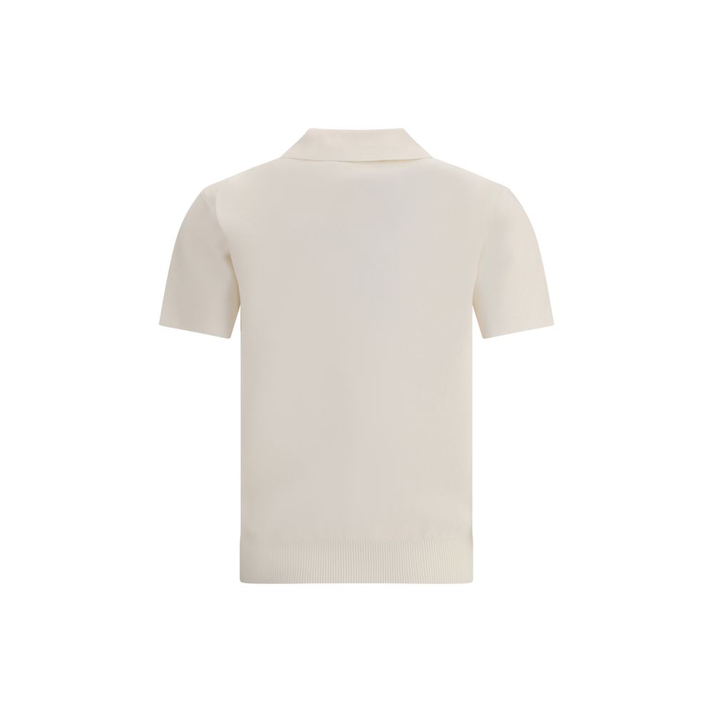 Max Mara White Viscose Dress Shirt Max Mara