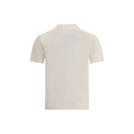 Max Mara White Viscose Dress Shirt Max Mara