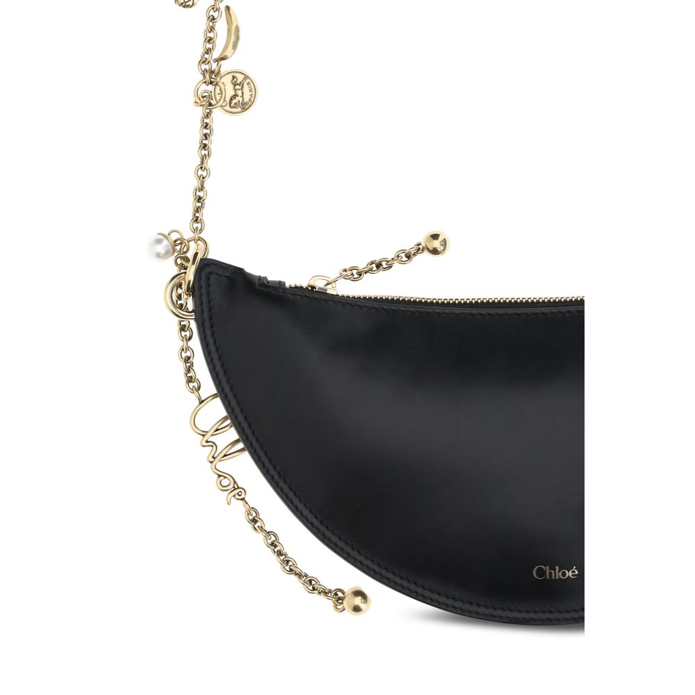 Chloé Black Lamb Ovis Aries Aries Shoulder Bag Chloé
