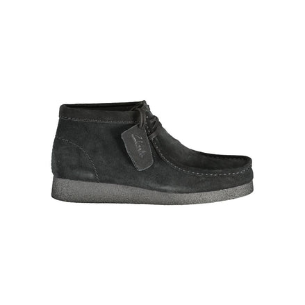 Clarks Nero Leather Men Sneaker Clarks