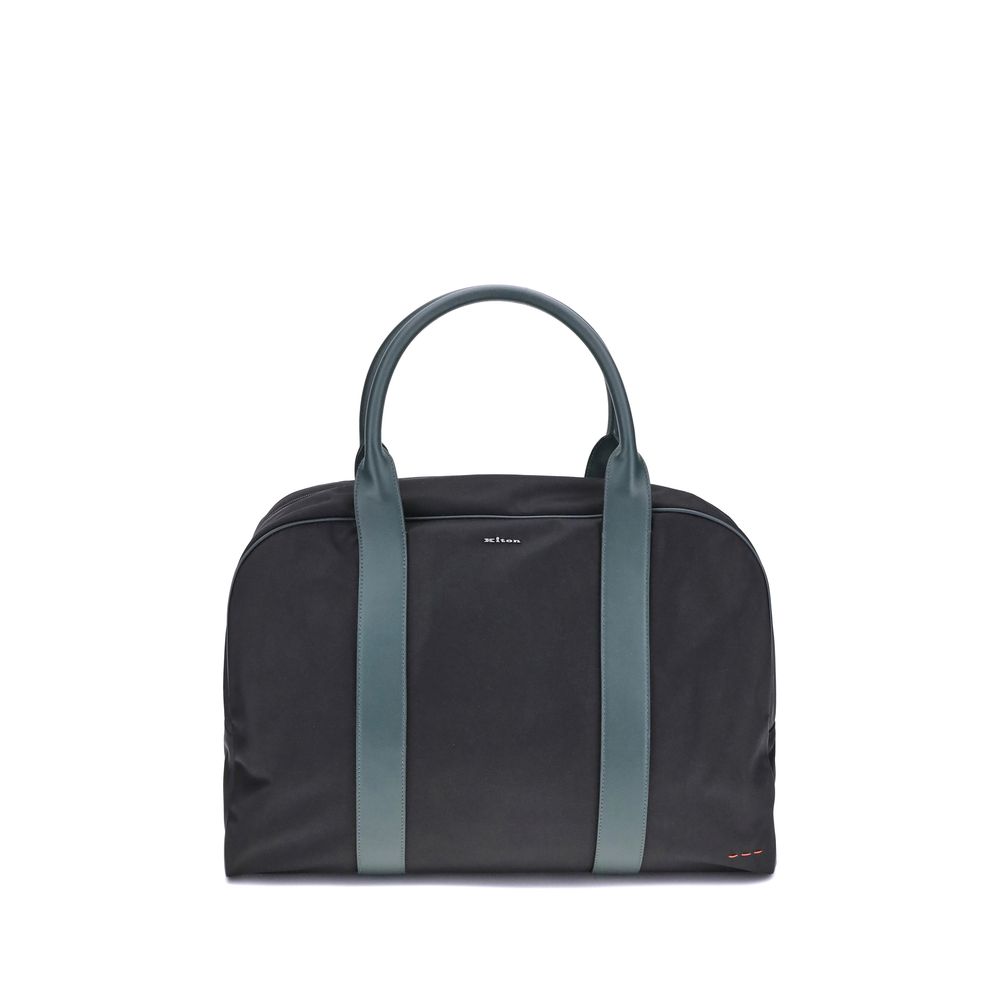 Kiton Green Nylon Luggage And Travel Kiton