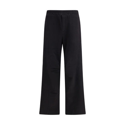 Dolce & Gabbana Black Cotton Casual Pants Dolce & Gabbana
