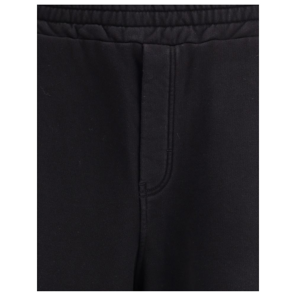 Dolce & Gabbana Black Cotton Casual Pants Dolce & Gabbana