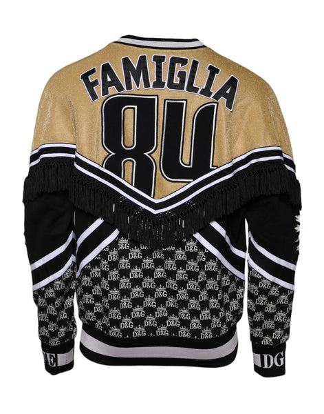 Dolce & Gabbana Multicolor Tradizione E Devotion Sweatshirt Sweater Dolce & Gabbana