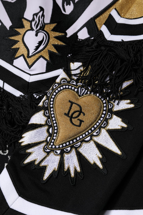 Dolce & Gabbana Multicolor Tradizione E Devotion Sweatshirt Sweater Dolce & Gabbana