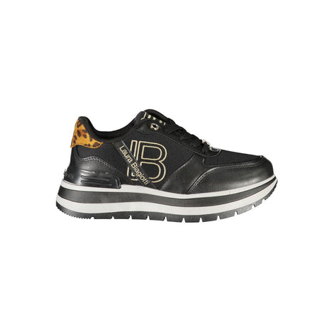 Laura Biagiotti Black Polyester Women Sneaker Laura Biagiotti