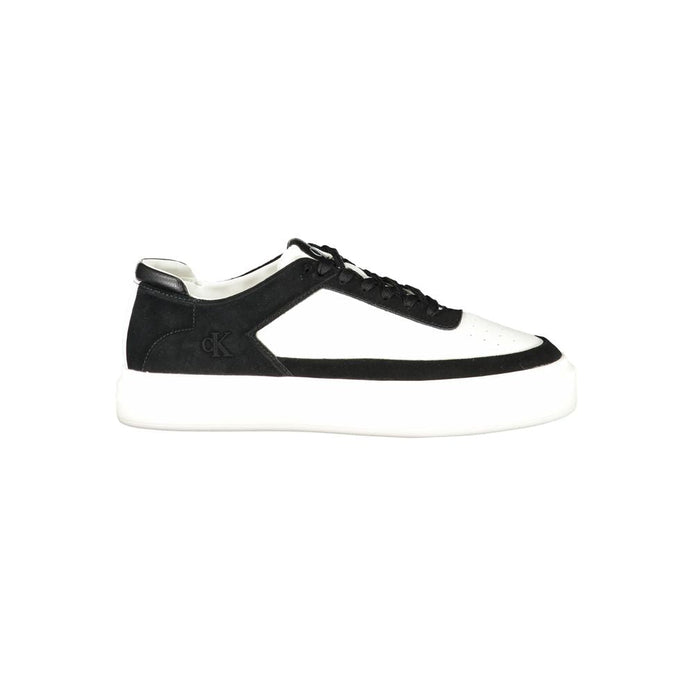 Calvin Klein White Leather Men Sneaker Calvin Klein