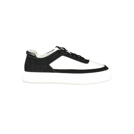 Calvin Klein White Leather Men Sneaker Calvin Klein