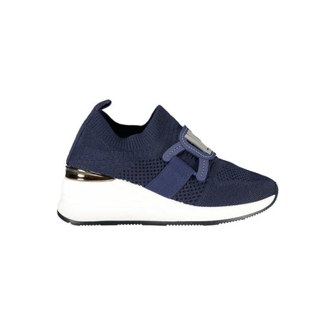 Laura Biagiotti Blue Polyester Women Sneaker Laura Biagiotti