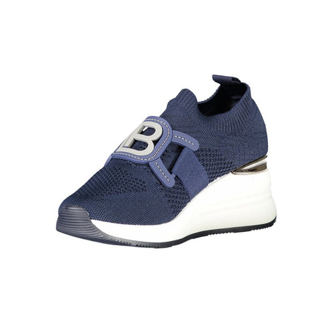 Laura Biagiotti Blue Polyester Women Sneaker Laura Biagiotti