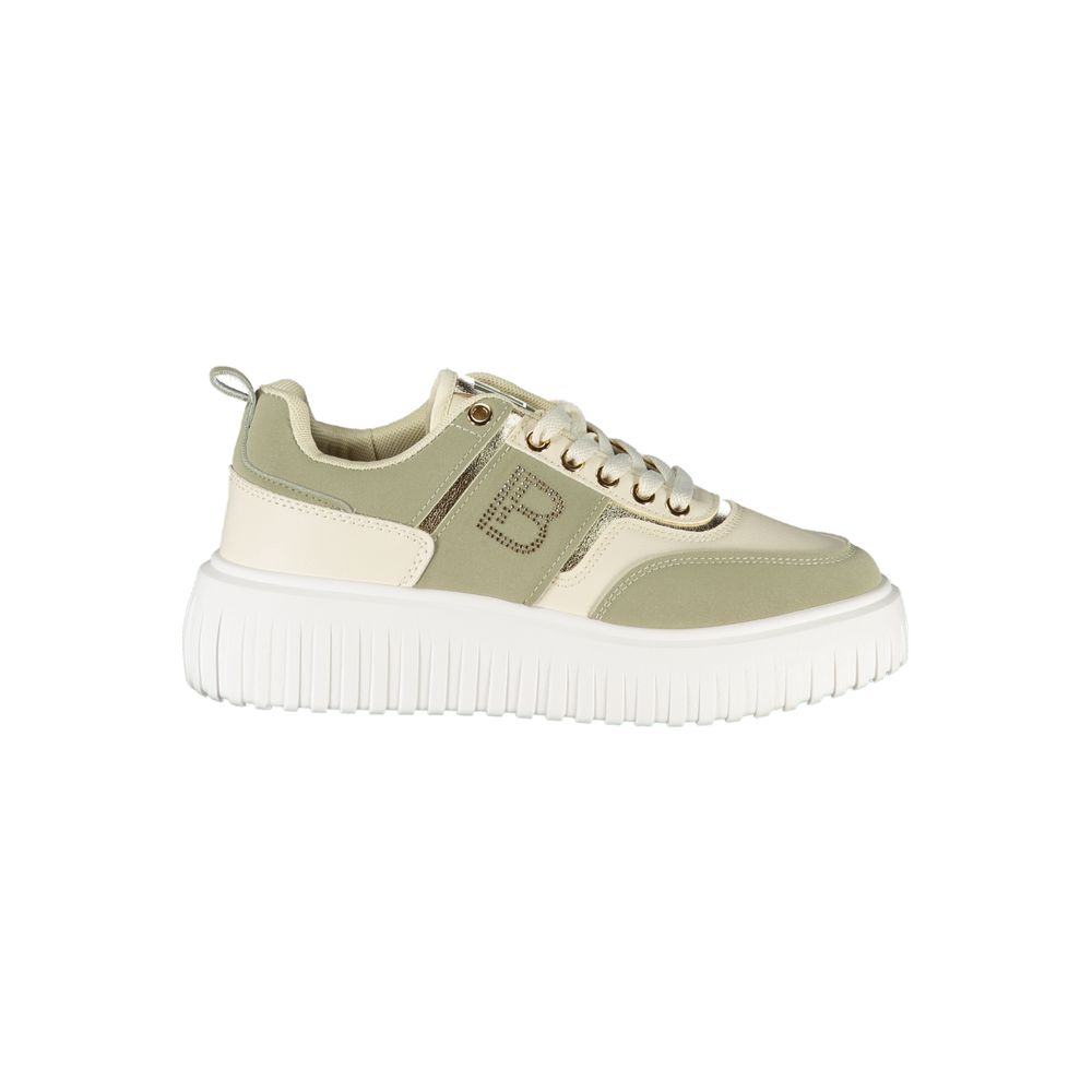 Laura Biagiotti Green Polyester Women Sneaker Laura Biagiotti