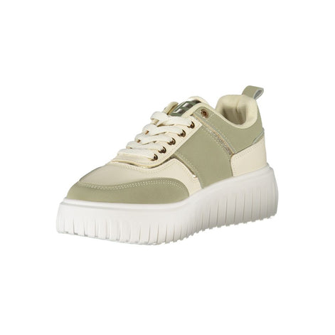Laura Biagiotti Green Polyester Women Sneaker Laura Biagiotti