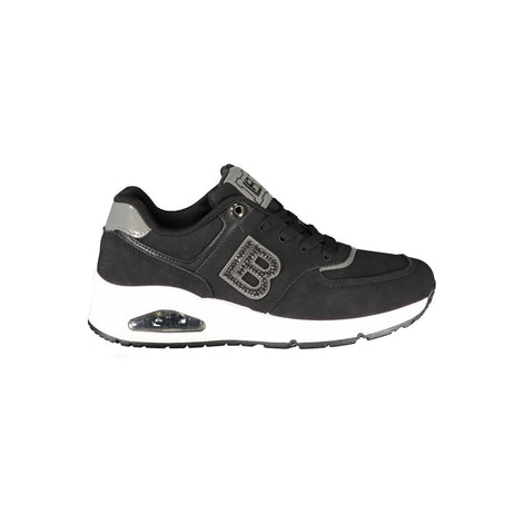 Laura Biagiotti Black Polyester Women Sneaker Laura Biagiotti