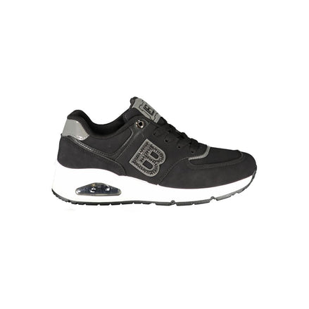 Laura Biagiotti Black Polyester Women Sneaker Laura Biagiotti