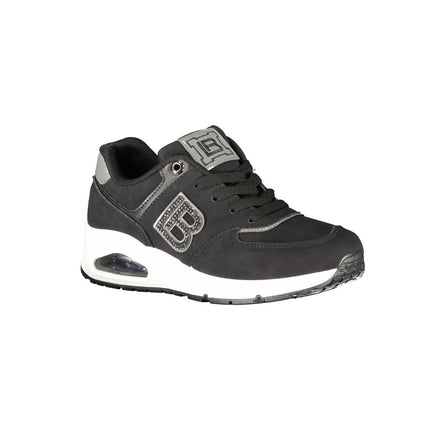Laura Biagiotti Black Polyester Women Sneaker Laura Biagiotti