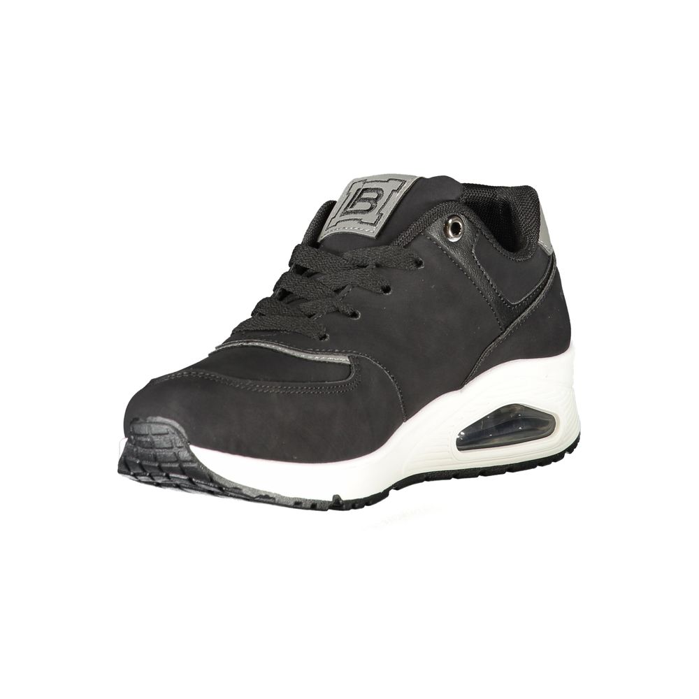 Laura Biagiotti Black Polyester Women Sneaker Laura Biagiotti