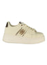 Laura Biagiotti Beige Polyester Women Sneaker Laura Biagiotti