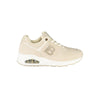 Laura Biagiotti Beige Polyurethan Damen Sneaker