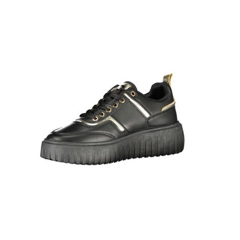 Laura Biagiotti Black Polyester Women Sneaker Laura Biagiotti